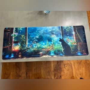Gorgeous Cat scene desk mat
